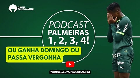 O PALMEIRAS PRECISA SENTIR A DERROTA PARA O ÁGUA SANTA!