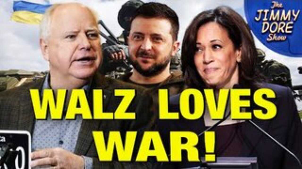 Kamala’s VP Pick Is Another Pro-War Tool!