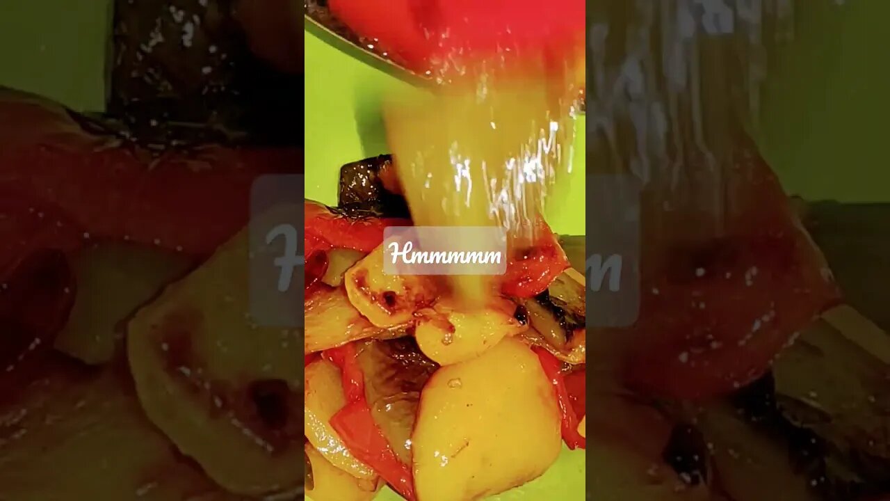Grilled Peppers, The serving. Don't call it antipasti