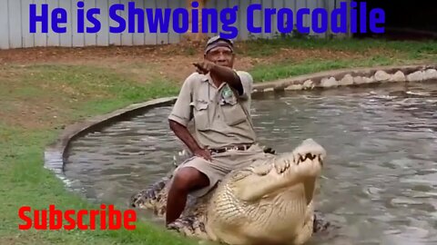 Horse Making To Crocodile man