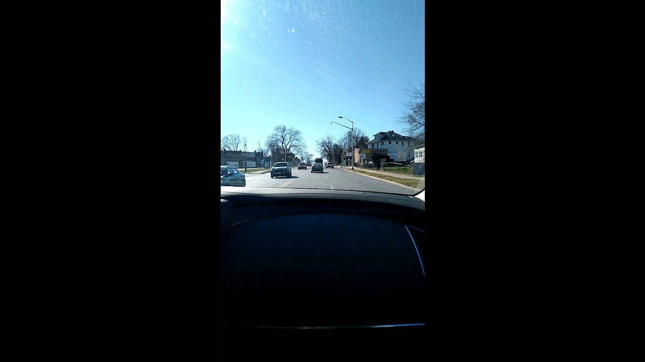 Driving thru Baltimore Maryland