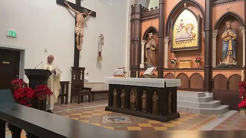 St John Neuman, Adoration Before Mass - Fri, Jan. 5th, 2024