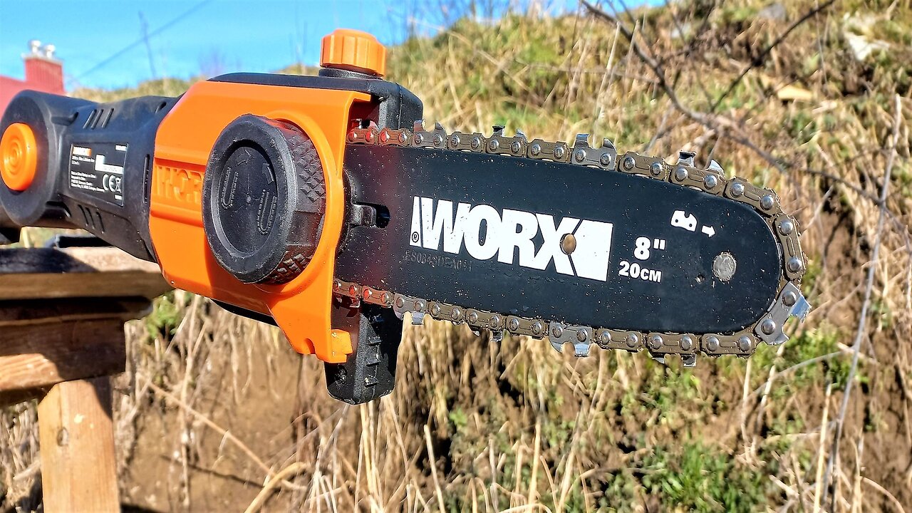 Cordless Branch Saw Worx WG349E #polesaw #pruner #chainsaw