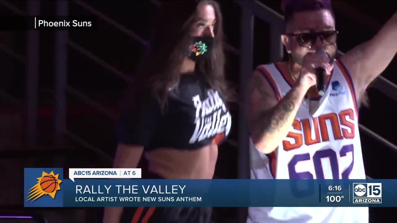 Phoenix native writes 'Rally the Valley' song for Suns anthem