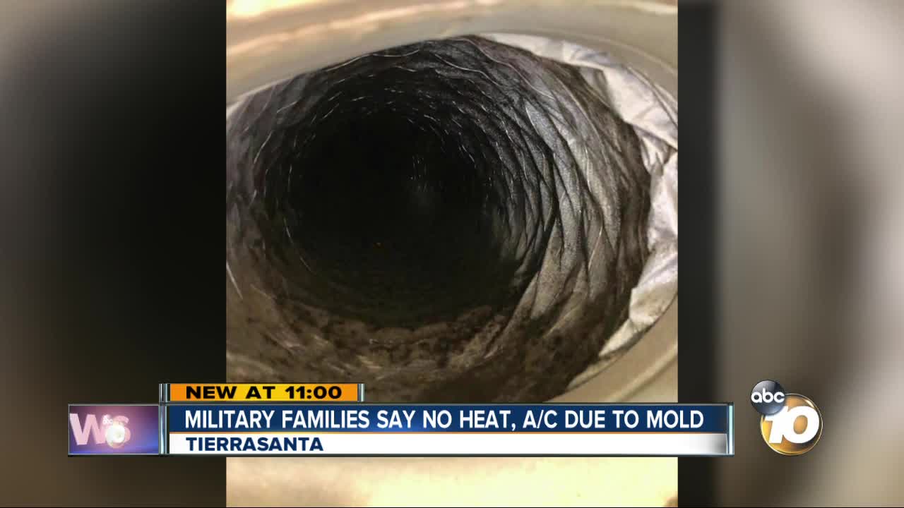 Military families say mold is making them sick