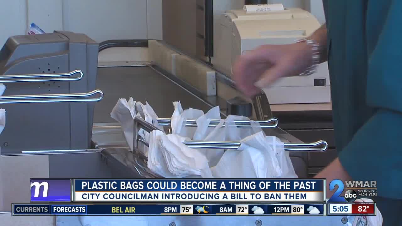 Bill banning plastic bags to be proposed by Baltimore City Councilman