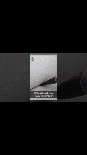 2 in 1 cordless car vacuum cleaner with LED light.