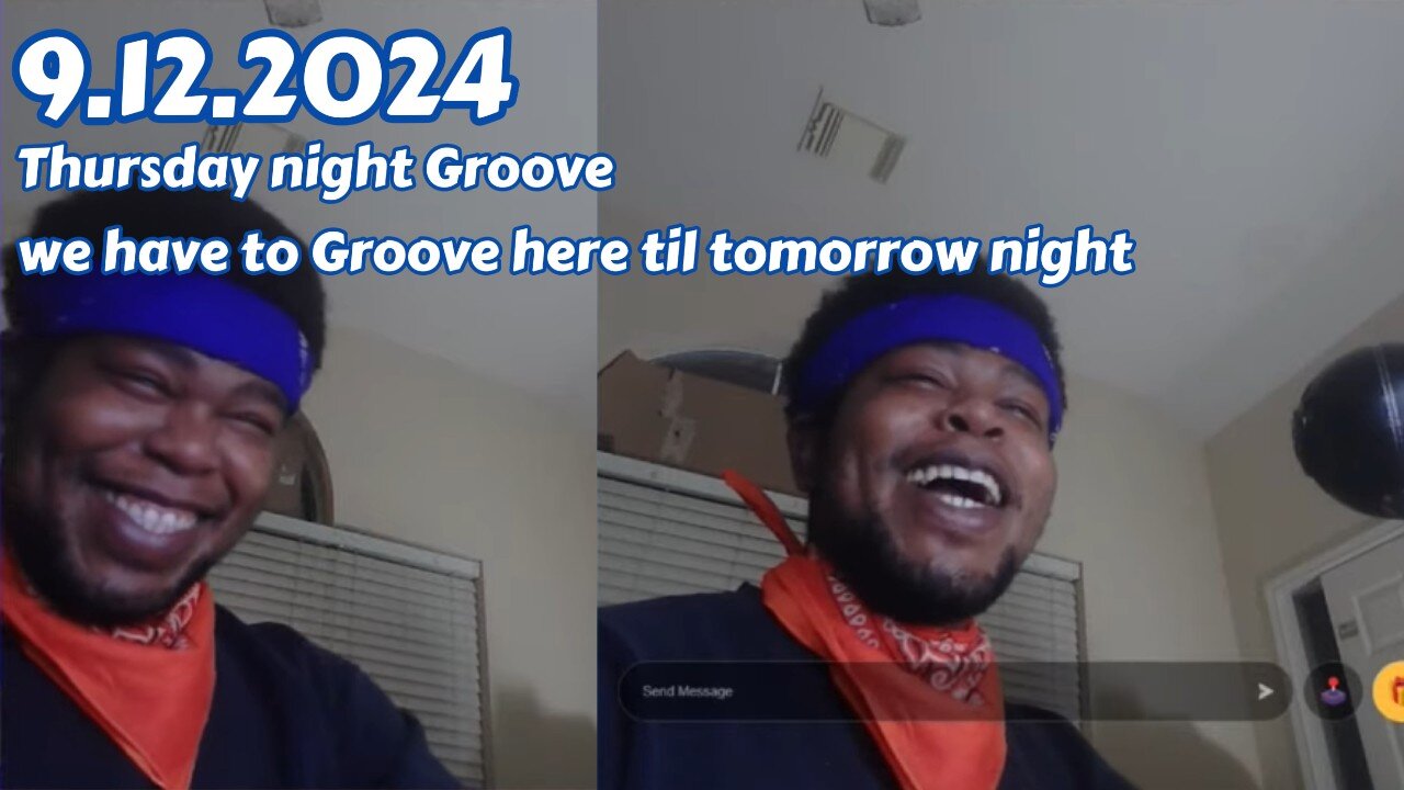 9.12.2024 - Groovy Jimmy EWYK - Thursday night Groove, we have to Groove here til tomorrow night