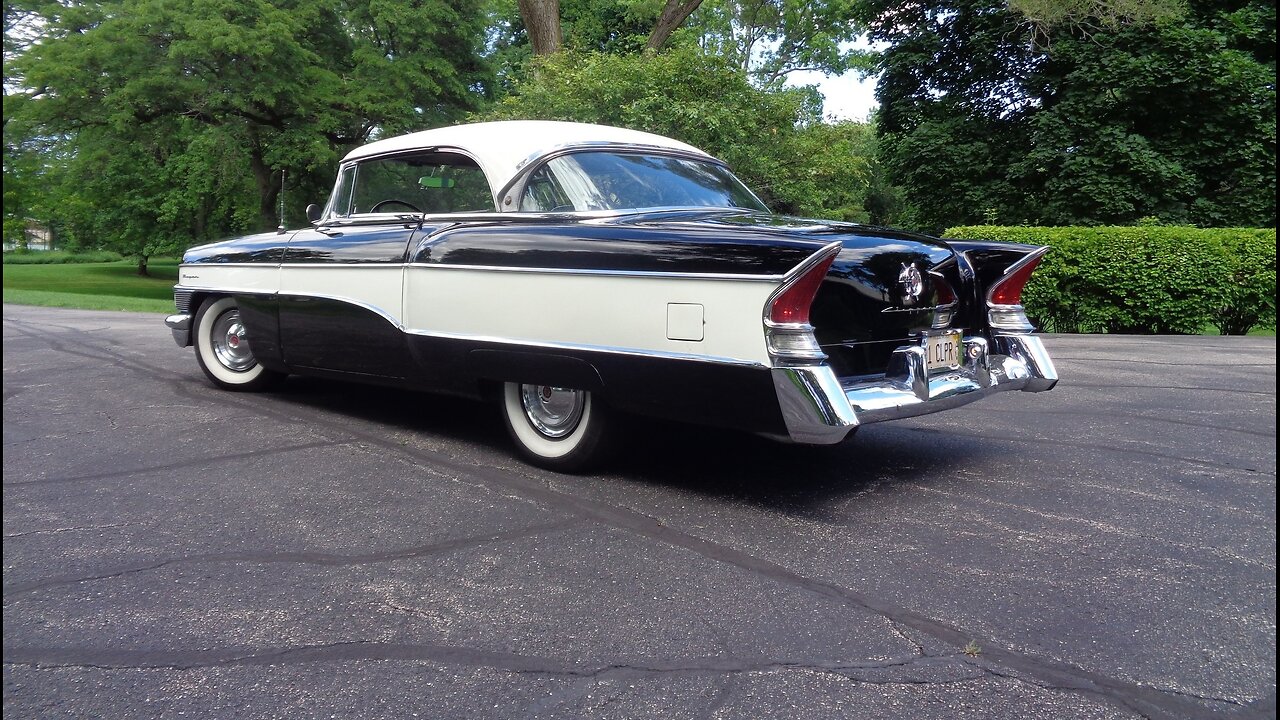 1956 Packard Clipper Super Hardtop in White / Black & Ride on My Car Story with Lou Costabile
