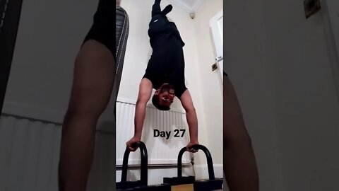 Day 27 - Learning How To Do Handstand Push Ups