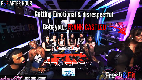 She Got Emotional & disrespectful....FRANK CASTLED