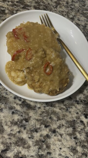 World’s Most Appetizing Turkey Burger, Gravy made with Freshly Milled Flour