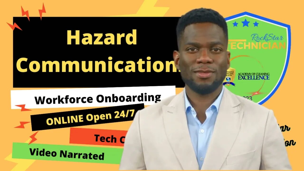 Mastering Safety in Commercial Cleaning Chemicals * Technician Onboarding Hazard Communications