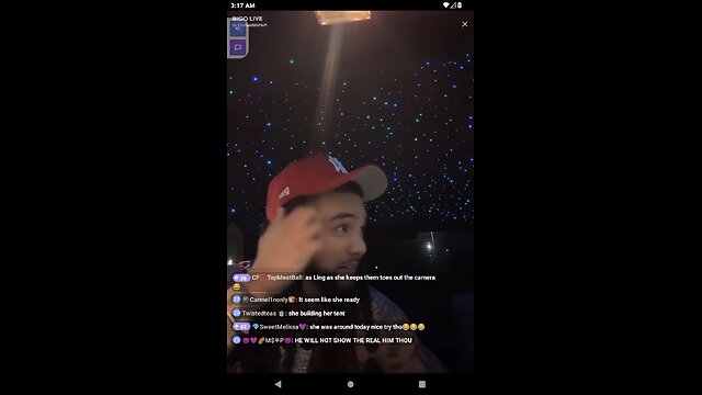 papi searching for MOETGODDESS playing these songs for her