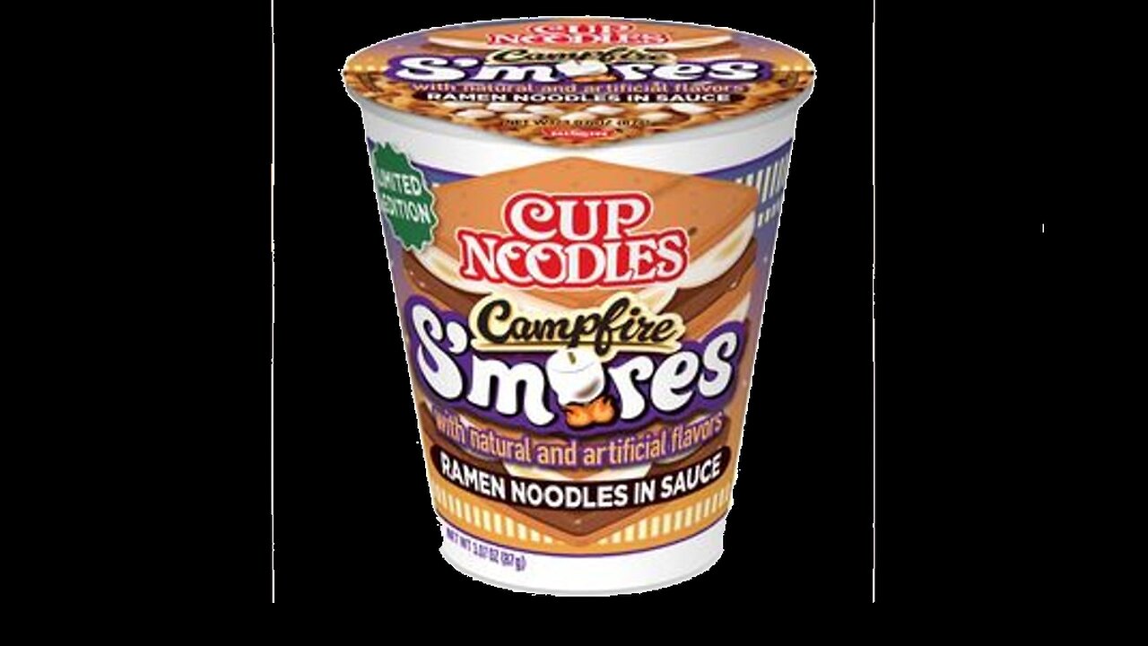 Campfire Smores Ramen Noodle Review