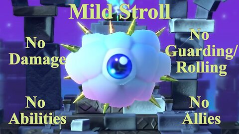 Kirby Star Allies: Mild Stroll (No Damage | No Abilities | No Guarding/Rolling | No Allies)