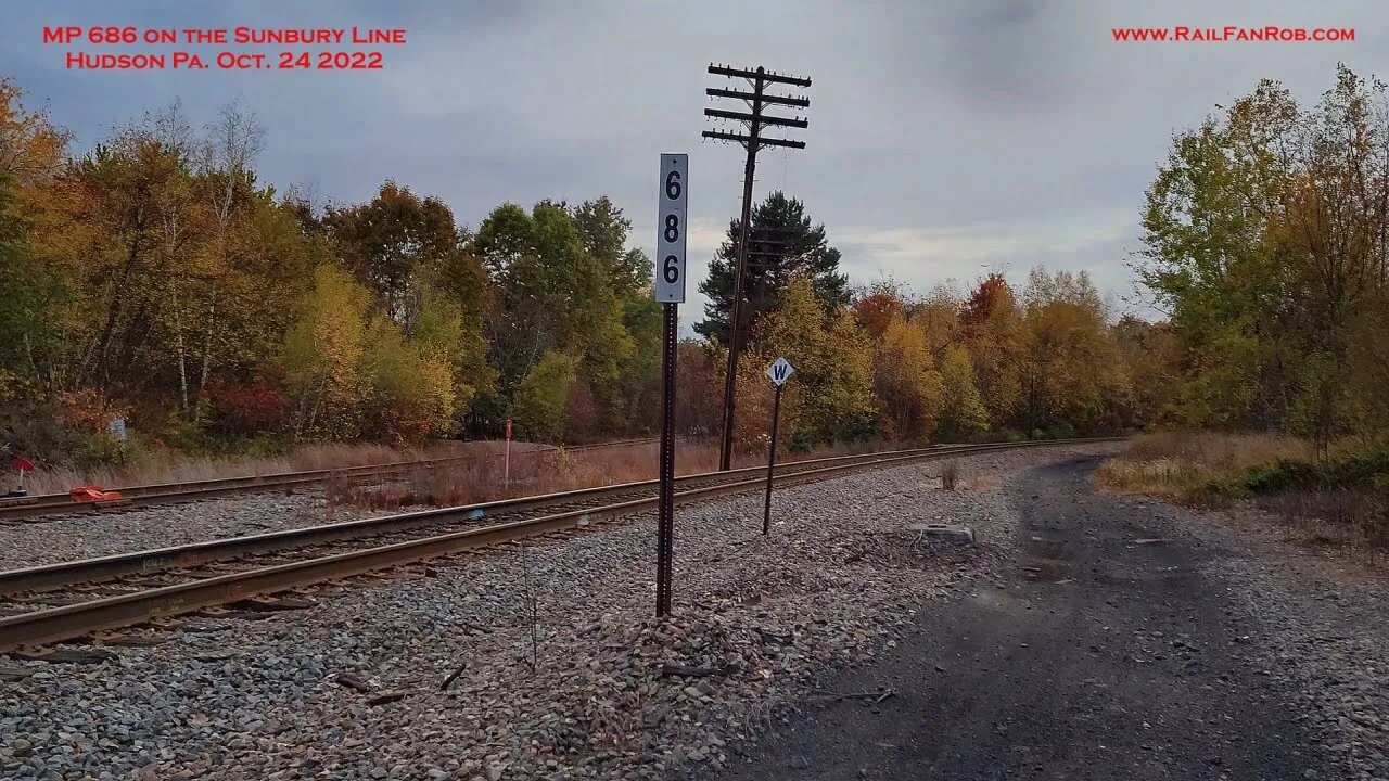 My Last Train In Pa. Norfolk Southern 11Z at Hudson Pa. Oct. 23 2022 See Description Please!