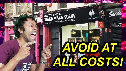 Avoid HOT TAKE & WAKA WAKA Sushi - A Crappy Takeaway