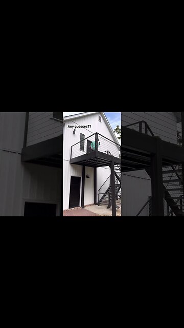 Grass Flying off the Balcony??