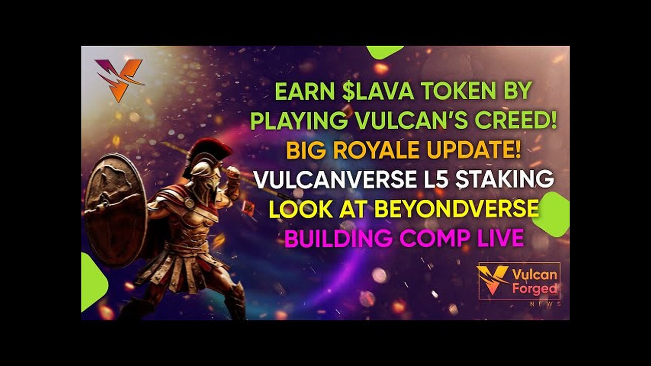 Blockchain Gaming - Earn LAVA tokens, Building Competition, Game updates and more!