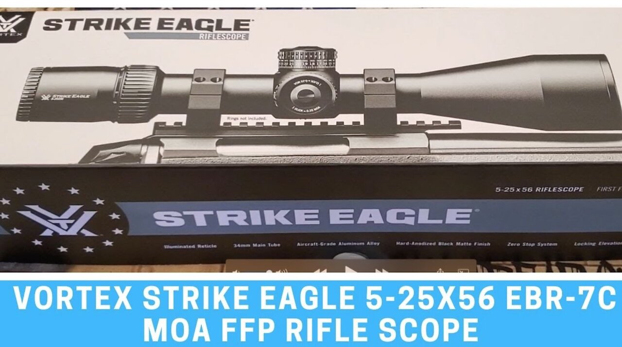 Optic Vortex Strike Eagle 5-25-56 | NEW 2020 Optic First Impressions