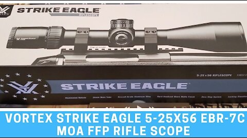 Optic Vortex Strike Eagle 5-25-56 | NEW 2020 Optic First Impressions