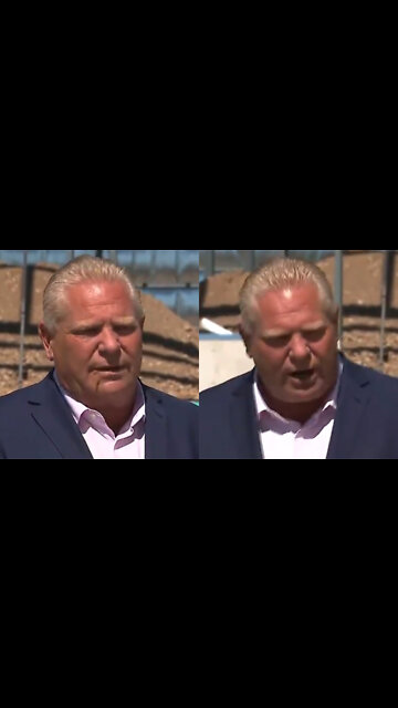 Politician Swallows Bee While Speaking to Reporters