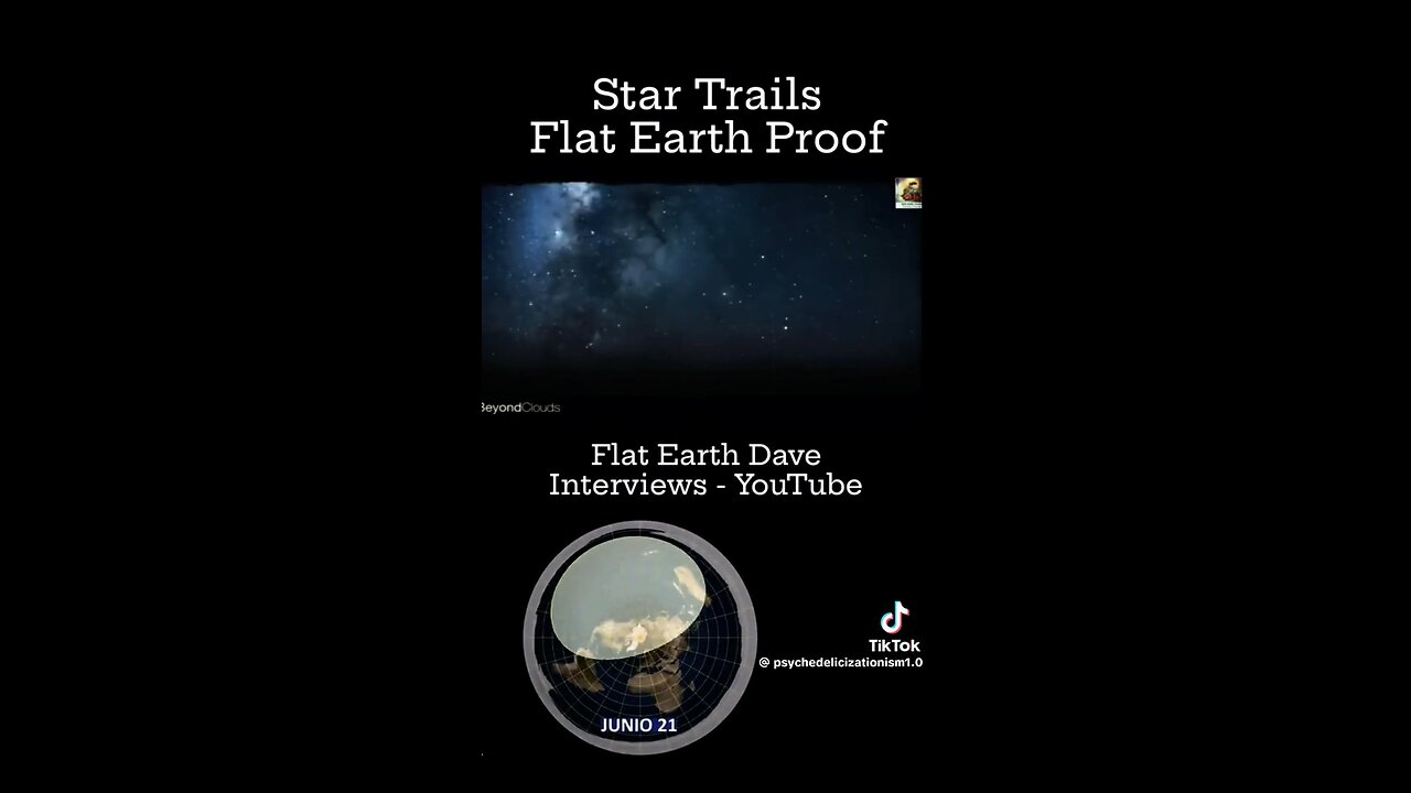 Star Trails - Flat Earth Proof