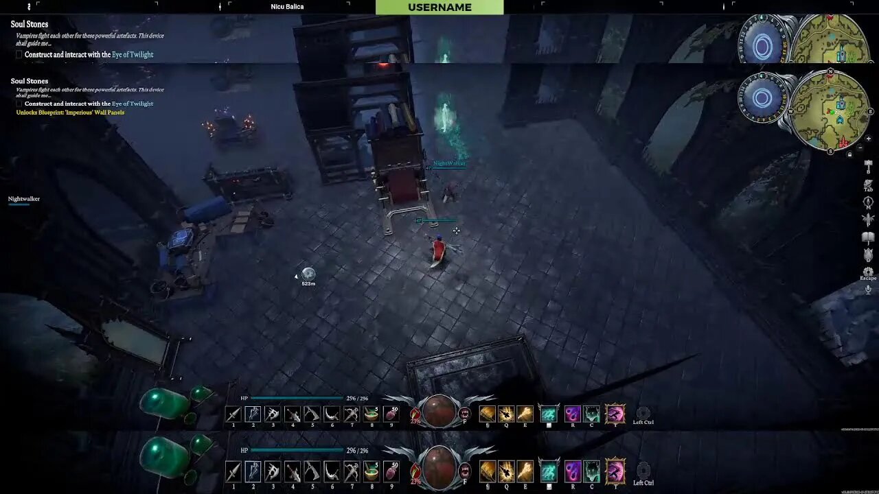Wolve' doin Vampire stuff