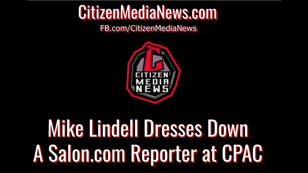 Lindell Dresses Down Reporter