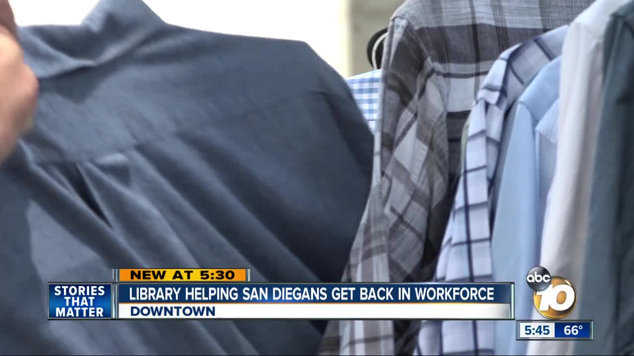 Central Library helping San Diegans get back into workforce