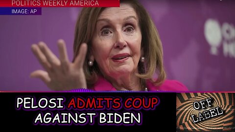 Pelosi Admits Her Involvement In The Coup Against Biden And Says Trump Will NEVER take Office Again.