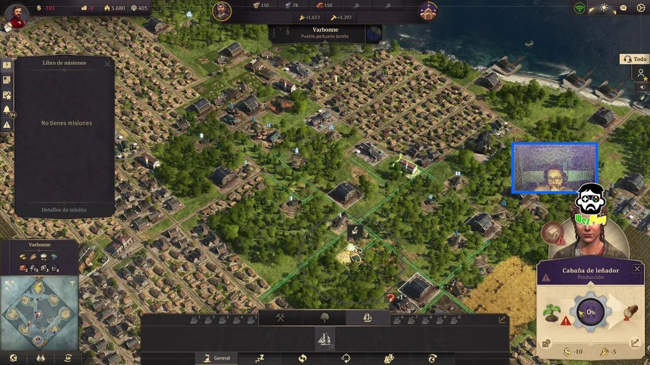 Anno 1800 - Multiplayer - Com irmão