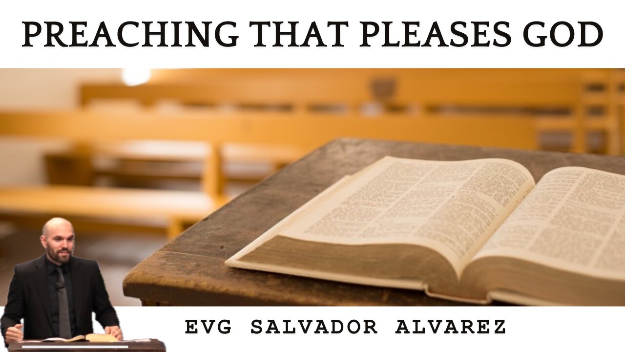 Preaching that Pleases God