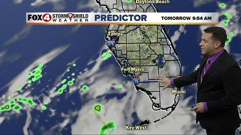 FORECAST: Scattered Showers and Thunderstorms for Sunday