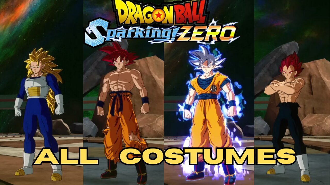 DRAGON BALL: Sparking Zero - Every Costume & Accessory