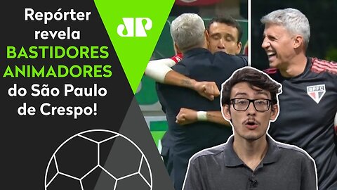 "TÁ ABSURDO! Internamente, o Crespo e os jogadores do São Paulo estão..." Repórter CONTA BASTIDORES!