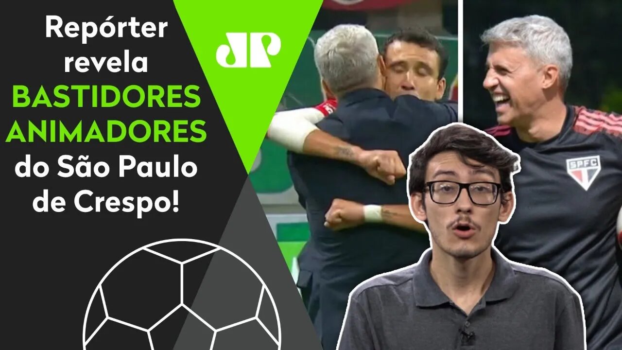 "TÁ ABSURDO! Internamente, o Crespo e os jogadores do São Paulo estão..." Repórter CONTA BASTIDORES!