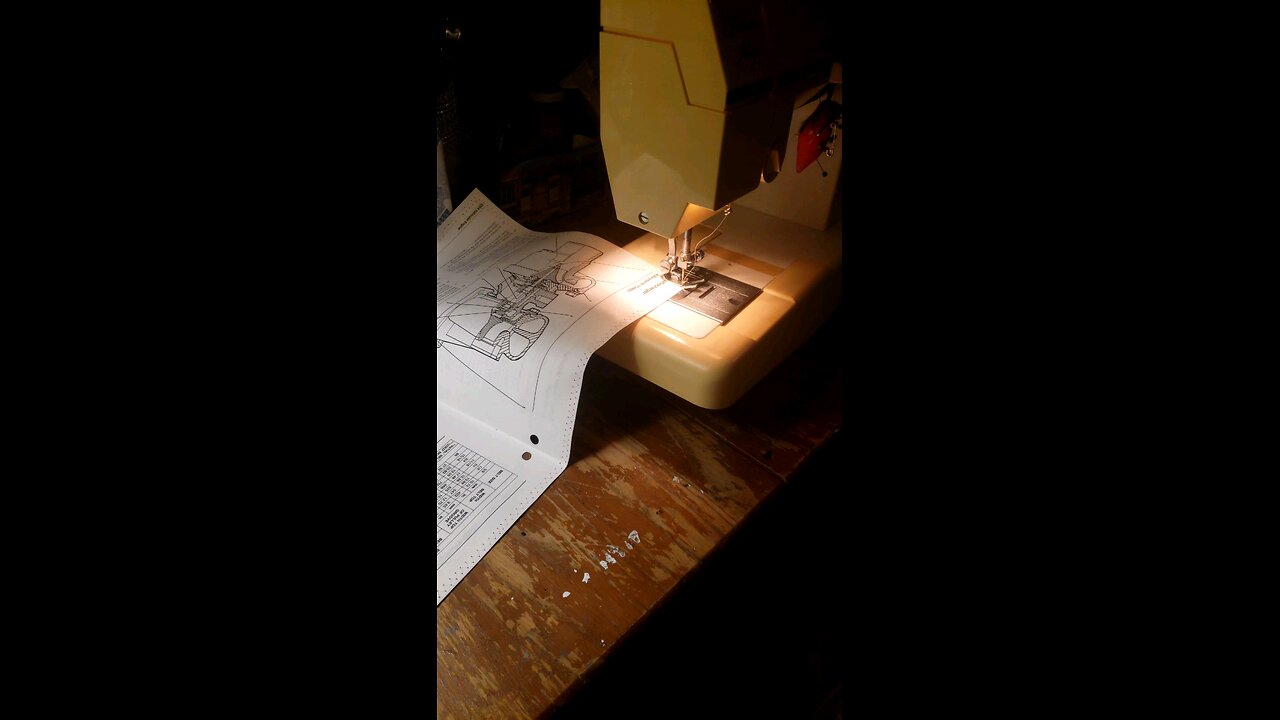 sewing pages together