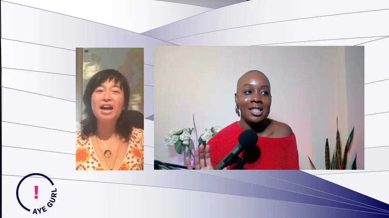 Kim Noble asks Mikara Reid her favorite place she lived | Mikara Reid's Aye Gurl!