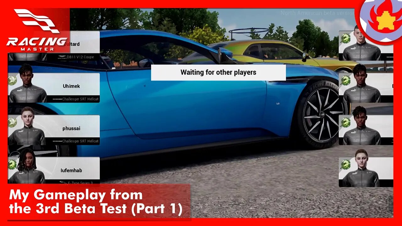 My Gameplay from the 3rd Beta Test (Part 1) | Racing Master