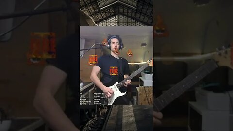 lil clip of my Song Station from a twitch stream 🤟🎸 #bluesguitar #originalmusic #twitchmusician