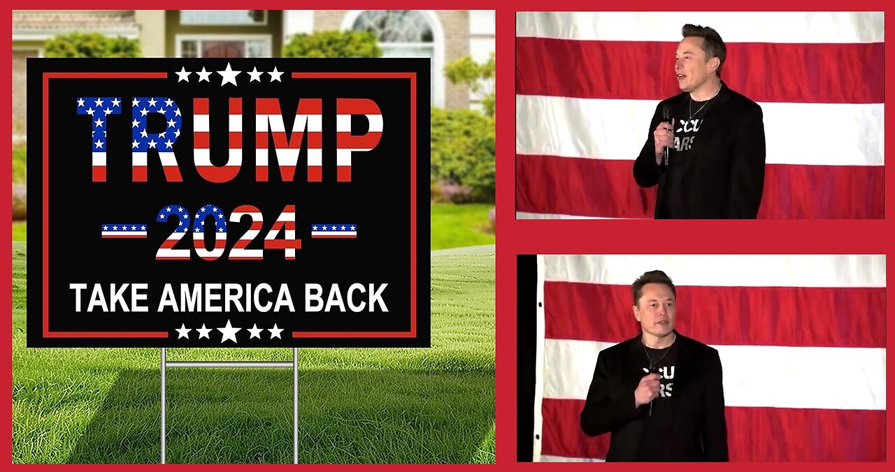 ELON MUSK: Put at Trump/Vance sign on your lawn. People need social proof.