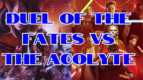 Does the ACOLYTE really have BETTER choreography than DUEL OF THE FATES?