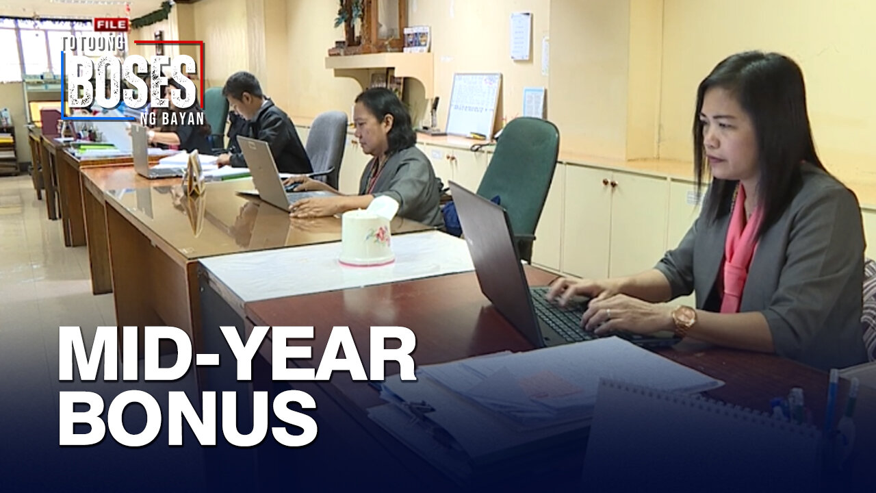 Mga kawani ng pamahalaan, makatatanggap na ng mid-year bonus simula Mayo 15