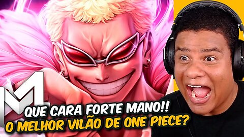 REAGINDO a DOFLAMINGO (One Piece) - POR UM FIO | M4rkim | React Anime Pro