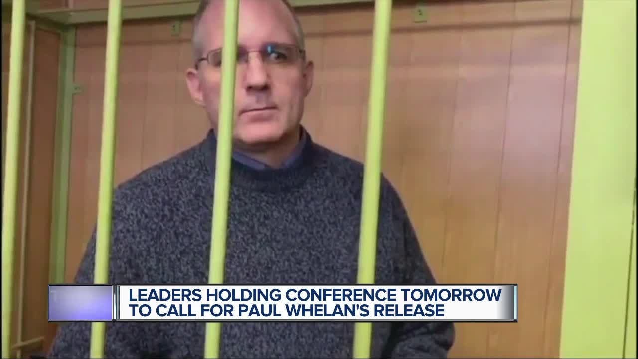 Leaders holding conference tomorrow to call for Paul Whelan's release