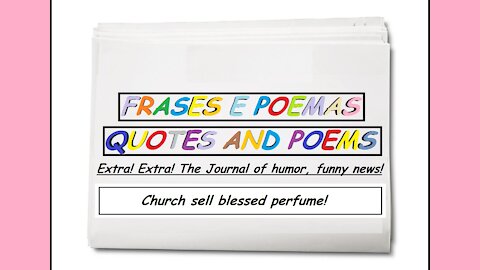 Funny news: Church sell blessed perfume! [Quotes and Poems]