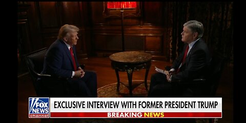 Trump - One on One with Hannity Part 1