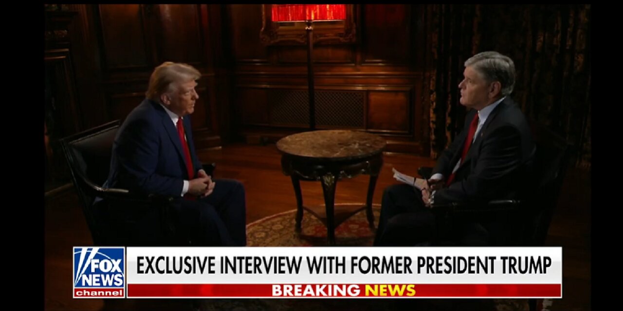 Trump - One on One with Hannity Part 1